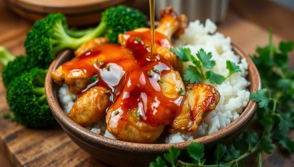 Slow Cooker Honey Garlic Chicken