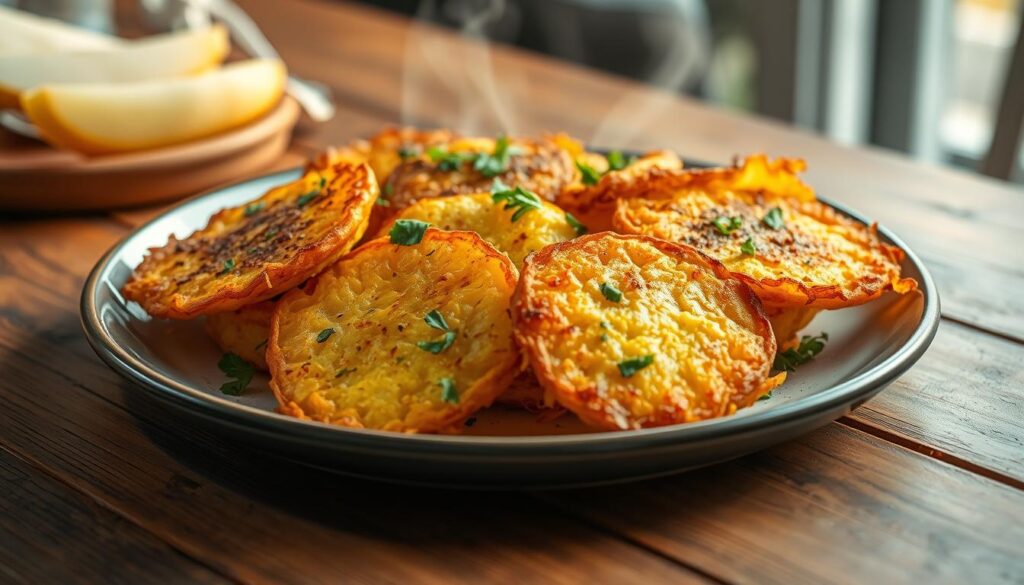 Crispy air fryer hash browns