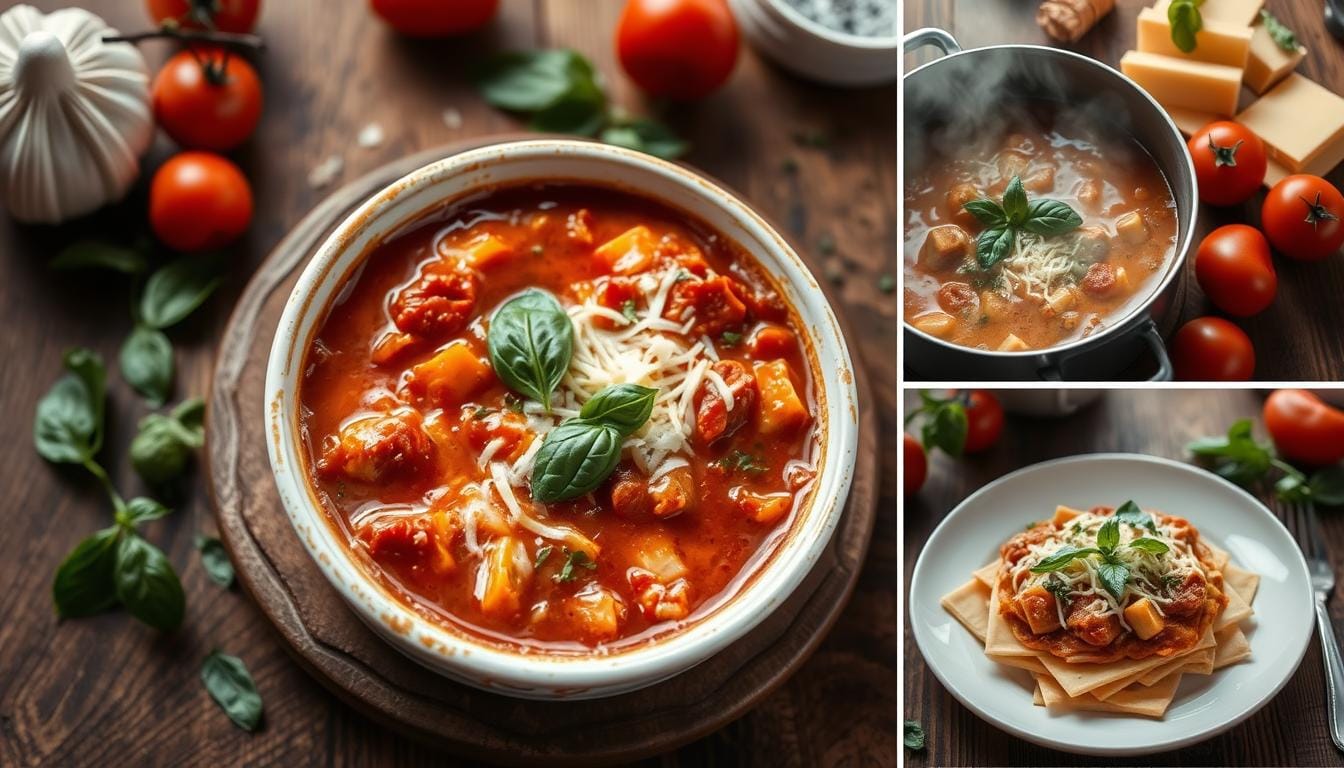 Lasagna Soup