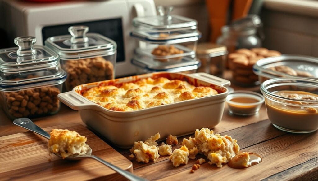 Storing and Reheating Chicken Cobbler