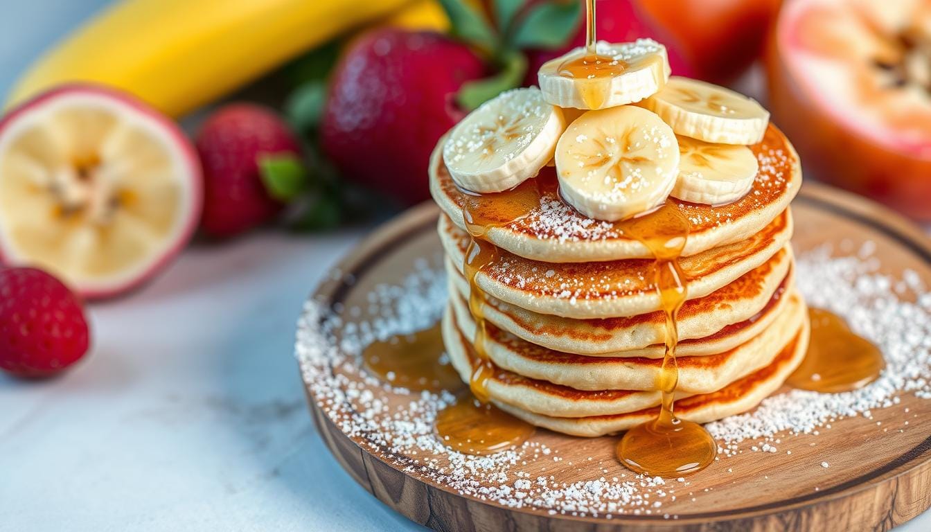 mini pancakes banane