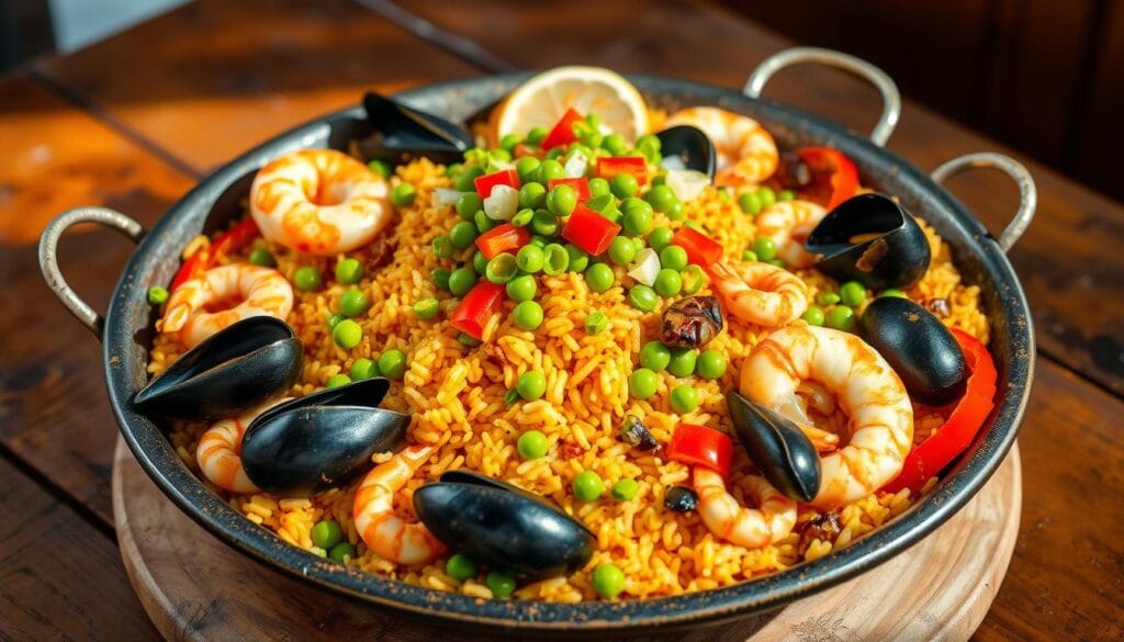 seafood paella