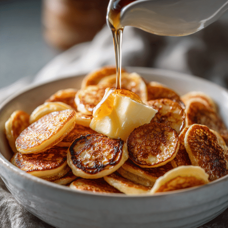 what TikTok taught me mini pancakes served hot and golden